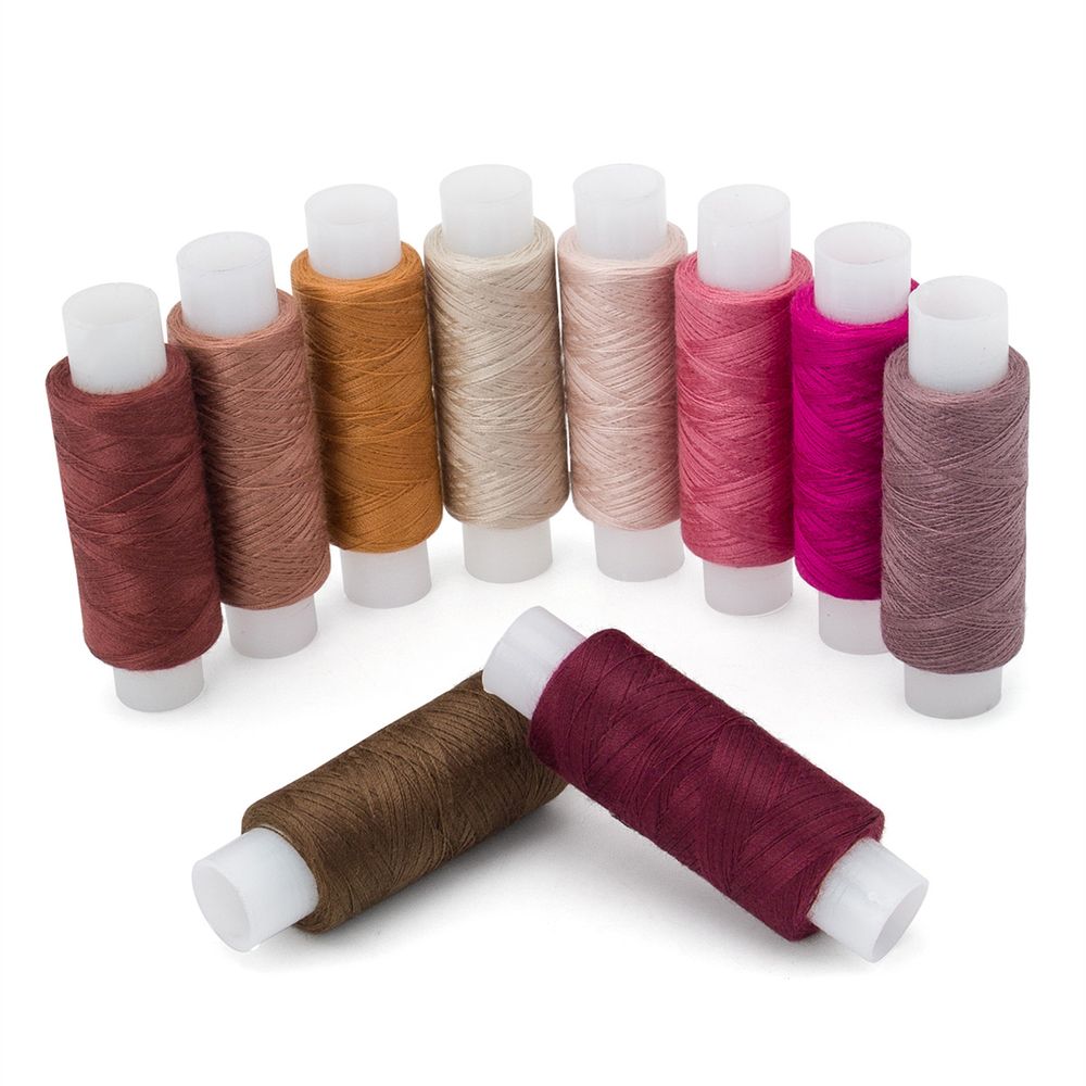 Швейные нитки (набор) 50/2, 200м, ассорти №179, 10 кат., Astra&amp;Craft