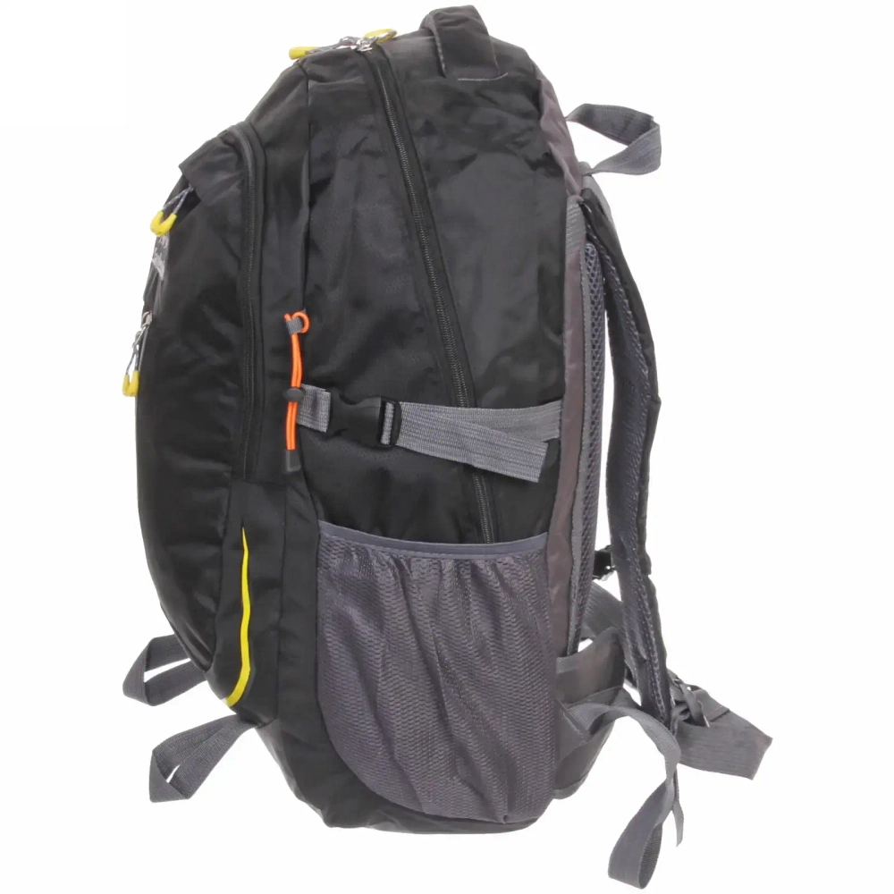 Рюкзак туристический 50л, цвет черный 7019