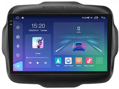 Магнитола для Jeep Renegade 2014-2021 - Parafar PF089RN2K на Android 13, Быстрая, QLED+2K, CarPlay, 4G SIM-слот
