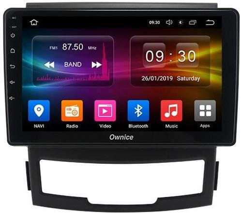 Магнитола для SsangYong Actyon II 2011-2013 - Kuberg OL-9762 QLed, Android 12, Быстрая, CarPlay, 4G SIM-слот