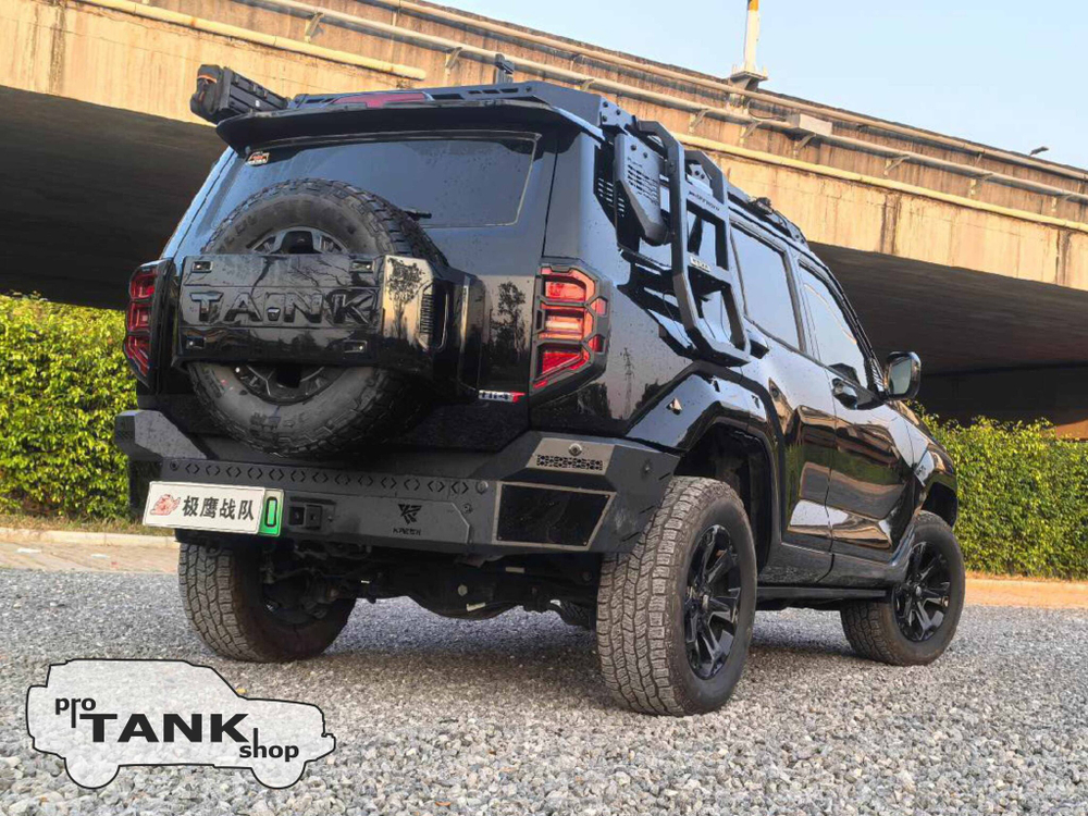 Удлинитель кожуха запасного колеса MEIKA для TANK 400 чёрный