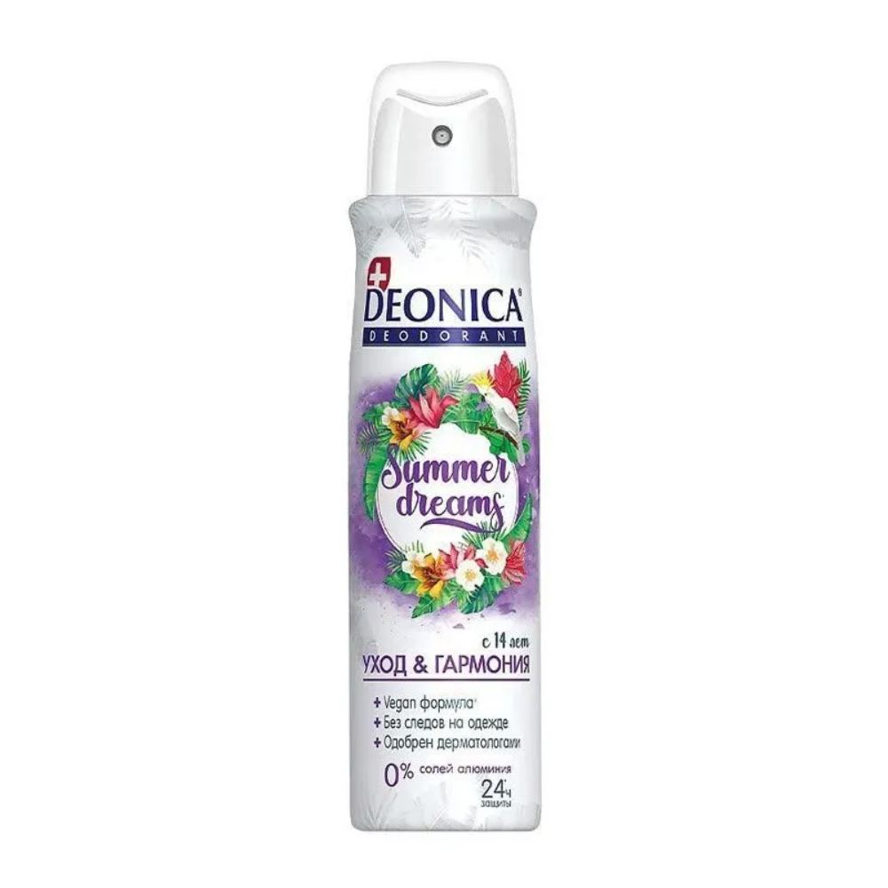 Антиперспирант Deonica Summer Dreams  150 мл