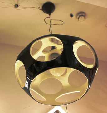 Chandelier Space time of ZERO (black)