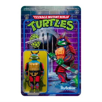 Фигурка Super7 - TMNT ReAction W3 - Samurai Leonardo