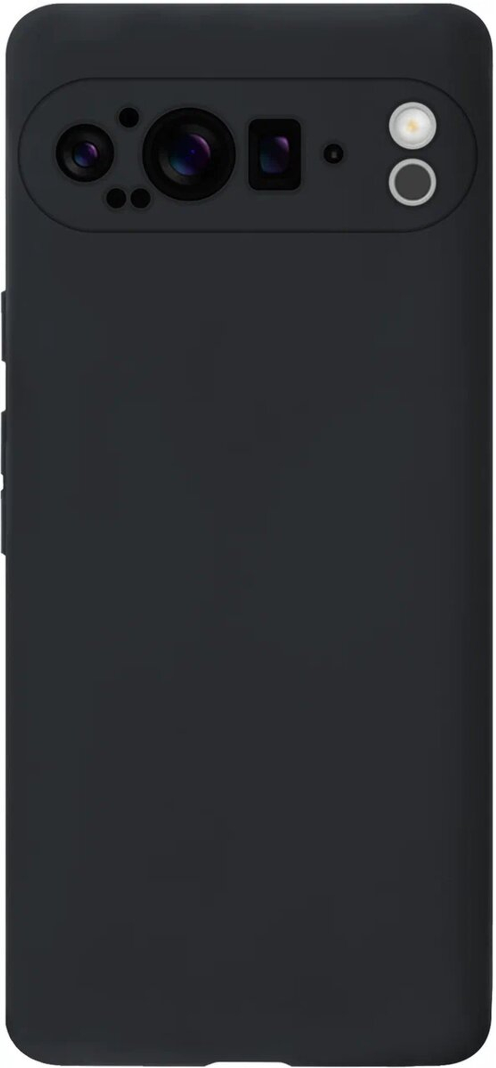 Мягкий Soft Touch чехол из силикона для GOOGLE PIXEL 9 PRO с бархатной подкладкой
