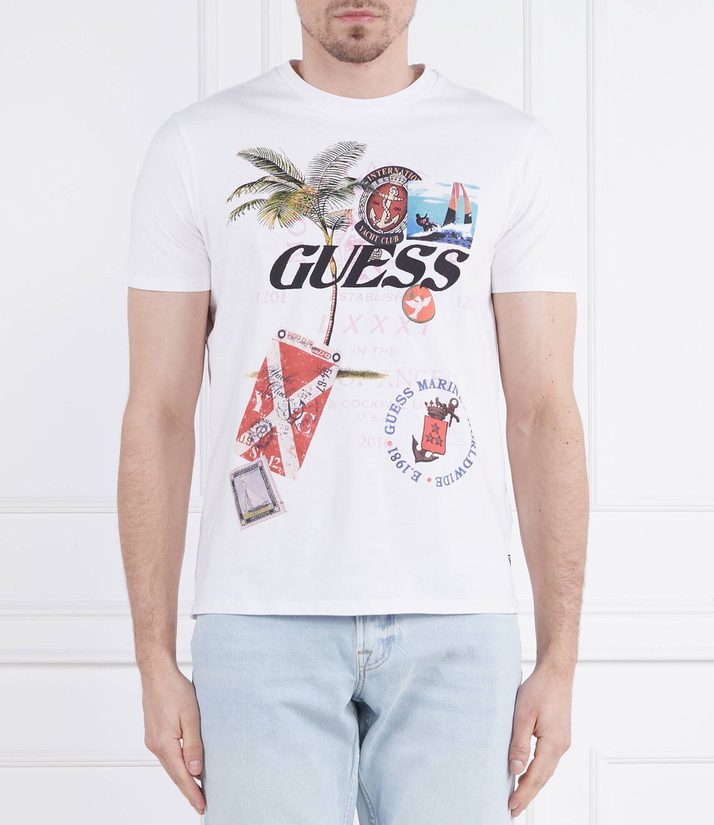 Футболка GUESS - белый(M3GI38 KBDL0)