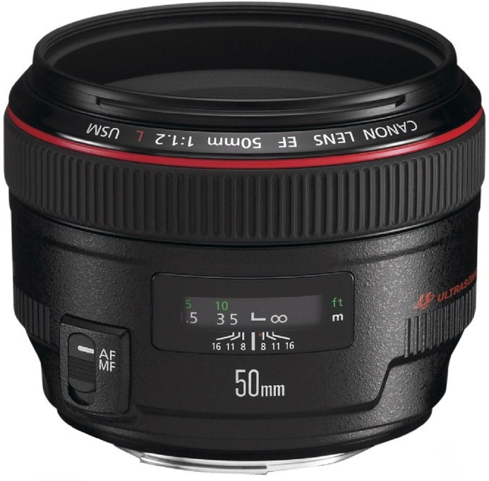 Canon EF 50mm f/1.2L USM, черный