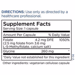 Metabolic Maintenance® L-Methylfolate 2.5 mg