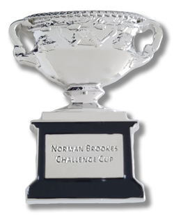 Gadżet Australian Open Magnet Men's Trophy - Серебро
