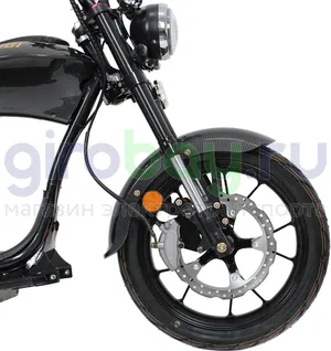 Электроскутер IKINGI HARLEY CHOPPER 4000W (60V/30Ah) - Чёрный фото №9