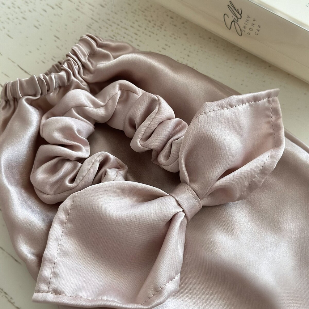 Шелковая шапочка для волос Silk Shiny Pony Cap Cogit
