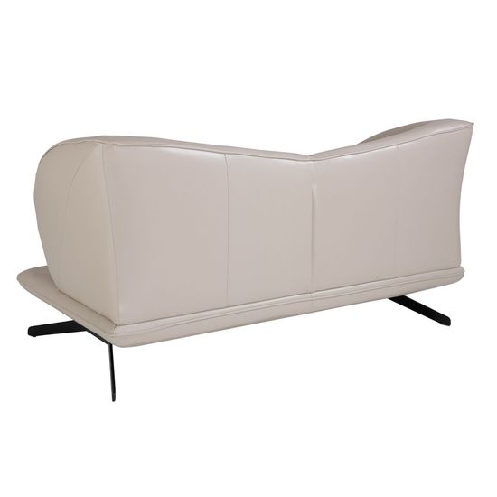 Диван 2-х местный 6145/KF2157-2P-M5652 Angel Cerda кожаный с декоративными подушками