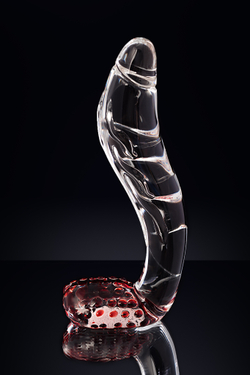 Фаллоимитатор Sexus Glass, стекло, 17,5 см