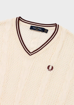 Джемпер FRED PERRY Mesh Cable Knit Jumper