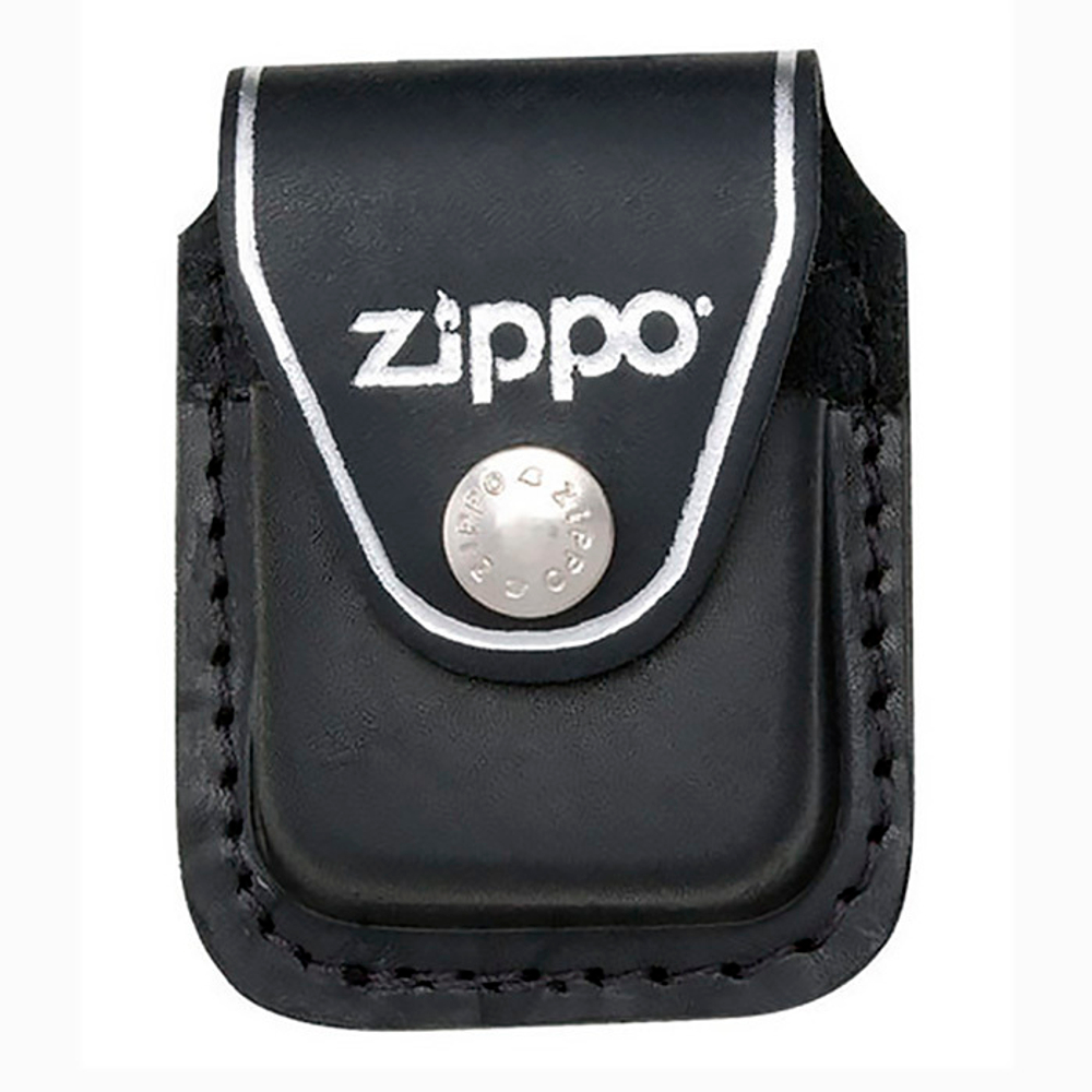 Чехол для зажигалки Zippo LPCBK*, черный, 57х30х75 мм