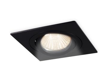 Встраиваемый поворотный точечный светильник 1*GU5.3 TN102622 BK чёрный Standard Tech Ambrella