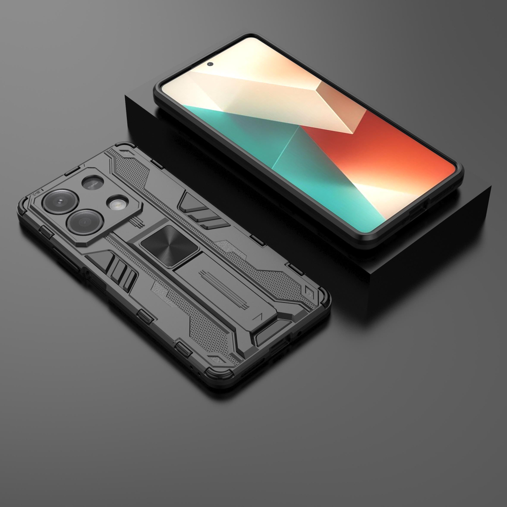 Противоударный чехол с подставкой Transformer для Xiaomi Redmi Note 13 5G