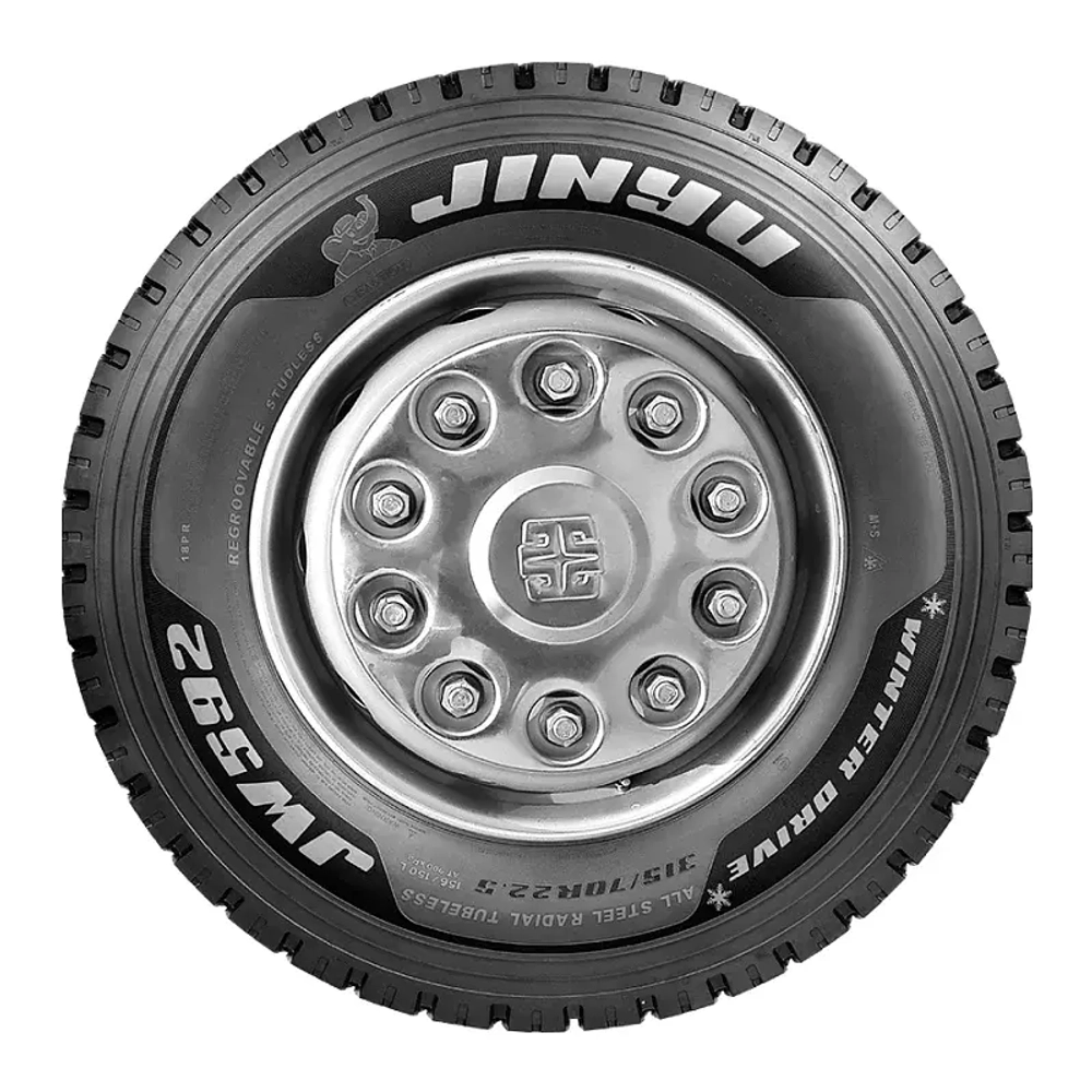 Шина 315/80R22,5 20 156/153 K TL JW592 JINYU Ведущая.