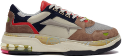 Premiata Drake 034 Коричневые с красным