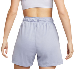 Женские Шорты теннисные Nike Dri-Fit Attack Mid-Rise 5" Unlined Shorts - indigo haze/gridiron/oxygen purple