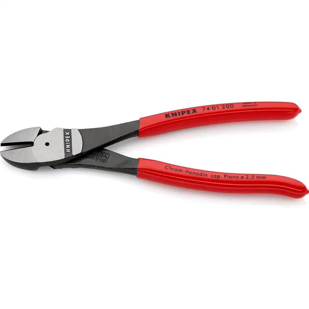 Кусачки боковые особой мощности черненые 200 мм Knipex 74 01 200 SB