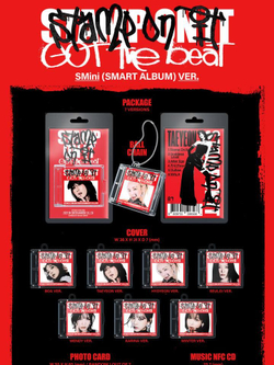Альбом GOT the beat - Stamp On It 1st Mini Album SMiNi (Smart) Album RANDOM Version
