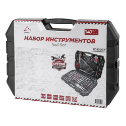 Набор инструментов 147 пр. 1/4"DR, 1/2"DR, 3/8"DR ARNEZI R0900147