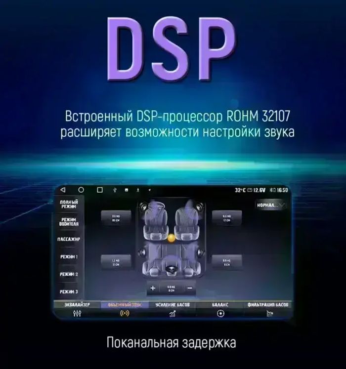 Магнитола для Toyota Camry 2014-2018 (USA) - Kuberg SF-1608A QLed+2K, Android 13, Быстрейшая, CarPlay, 4G SIM-слот