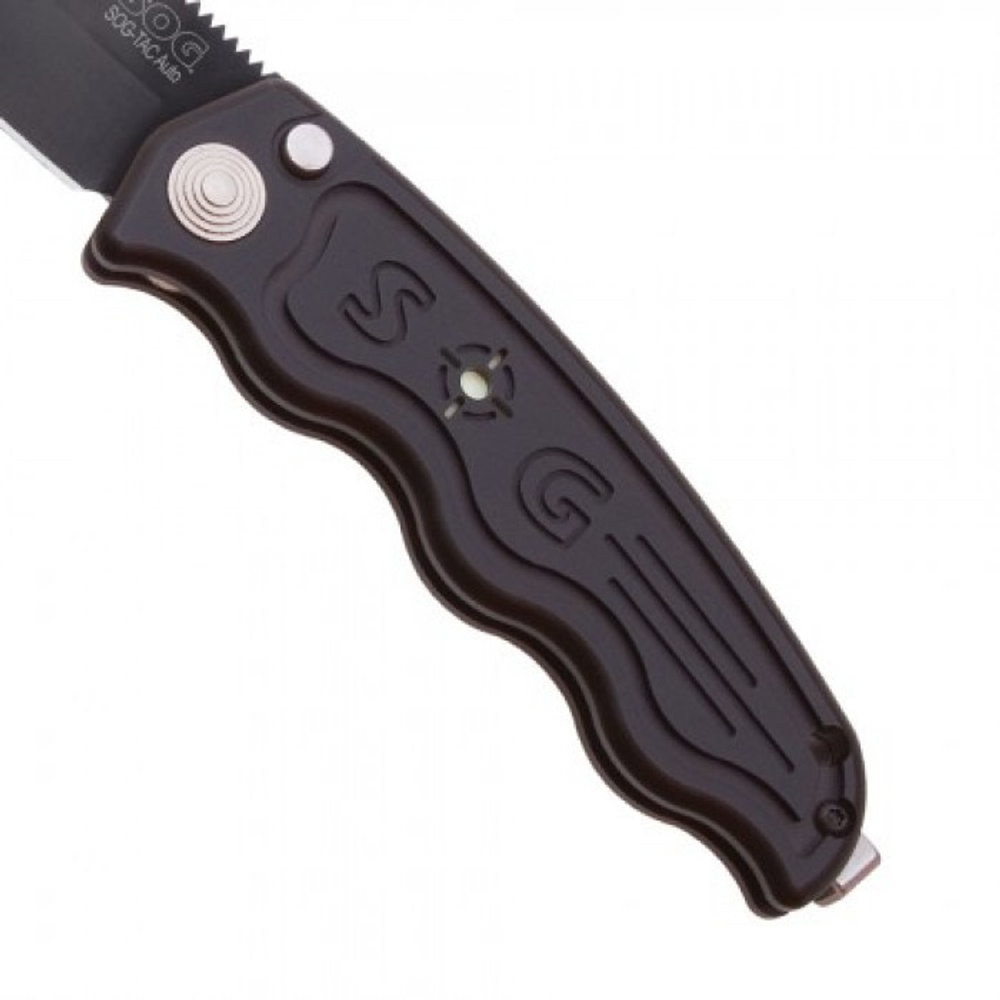 Нож SOG, ST-02 SOG-TAC Automatic Black TiNi