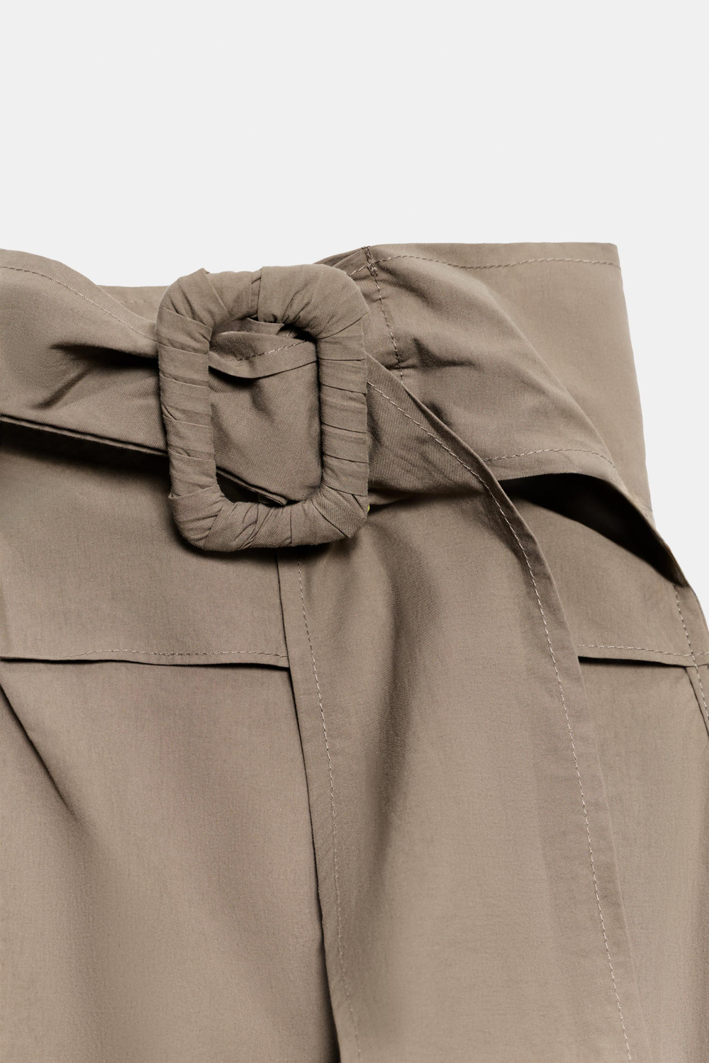 ПЛАТЬЕ МИДИ С ГОРЛОВИНОЙ ХАЛТЕР И ПРЯЖКОЙ — ZARA