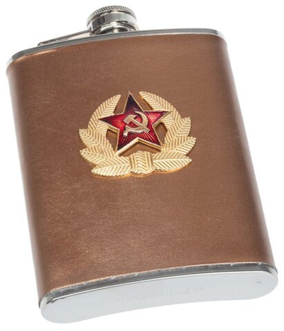 Армейская фляжка с кокардой СА