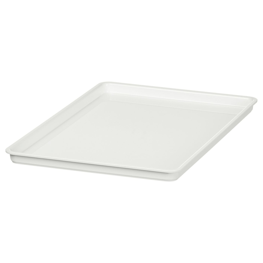 IKEA KUGGIS  (ИКЕА КУГГИС)  -  Крышка - белая 18x26 см