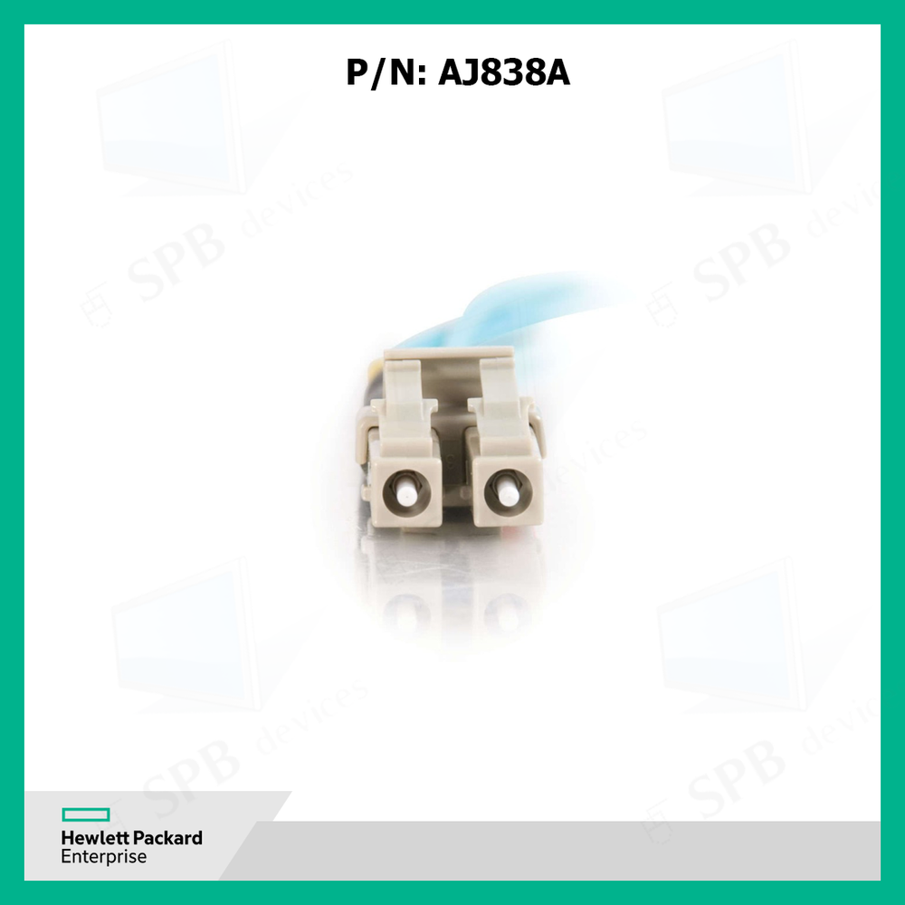 Кабель оптический HP LC to LC Multi-mode OM3 2-Fiber, 30 метров , 491028-001, AJ838A