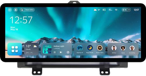 Магнитола для Honda Elysion 2004-2013 - Teyes CC4 монитор 12.3" 2K QLED + рамка 9, Android 14, Быстрейшая, Snapdragon 680, DSP, CarPlay, 4G SIM-слот