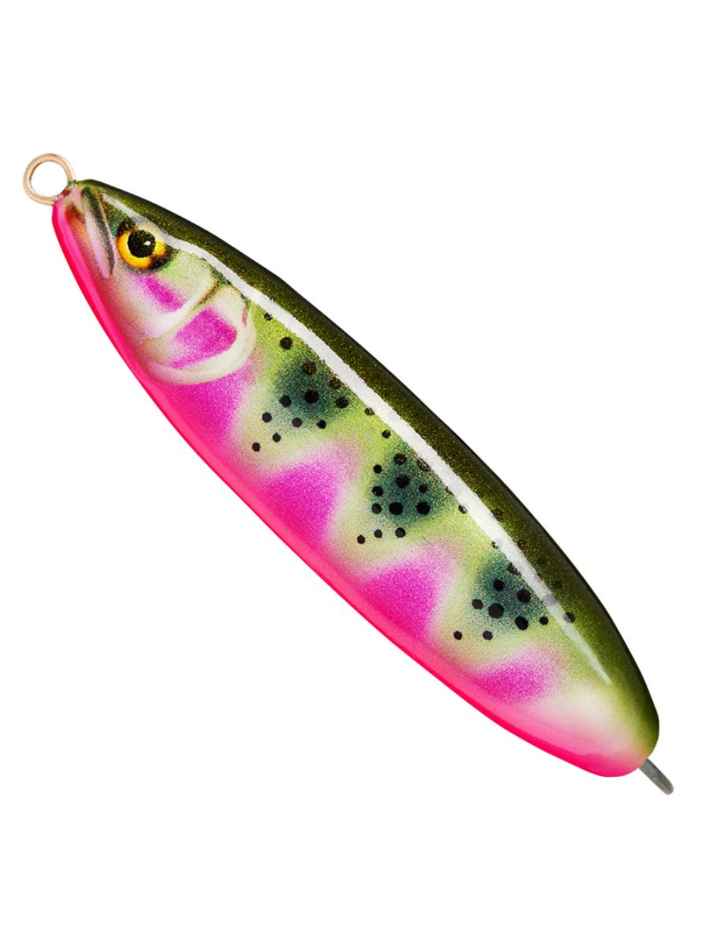 Блесна-незацепляйка рыболовная Rapala Minnow Spoon 08, 8 см, 22 г, ATTR