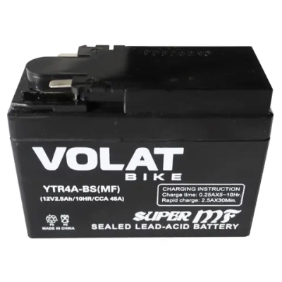 2.5Ah Volat YTR4A-BS (MF) R+