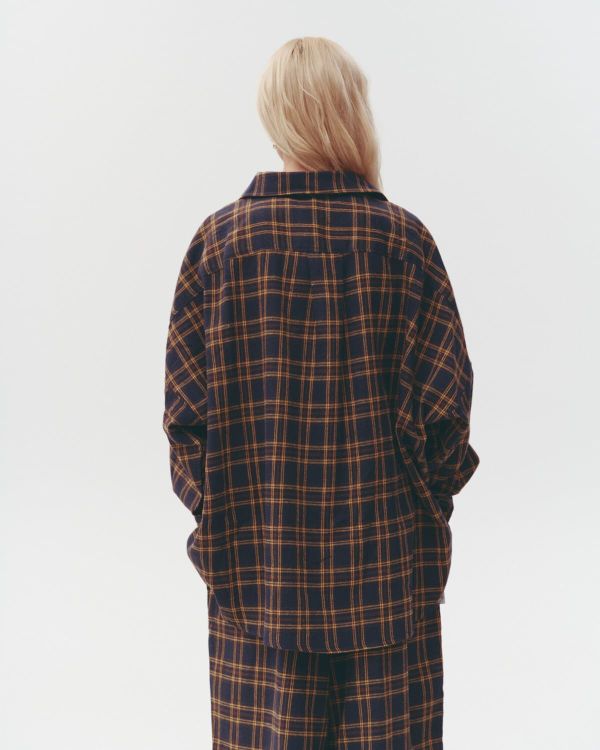 Рубашка Cowboy Shirt темно-синяя - фото 3