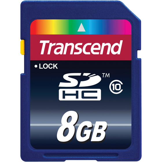 Карта памяти Transcend 8GB SDHC Class10
