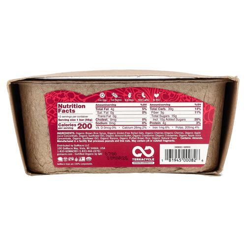 GoMacro, MacroBar®, Sunny Uplift®, вишня и ягоды, 12 батончиков по 56 г (2 унции)