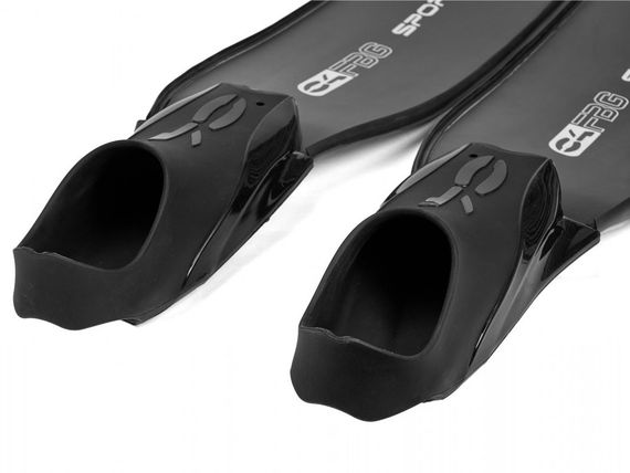 Ласты C4 Carbon Sportech Silicone FBG черный
