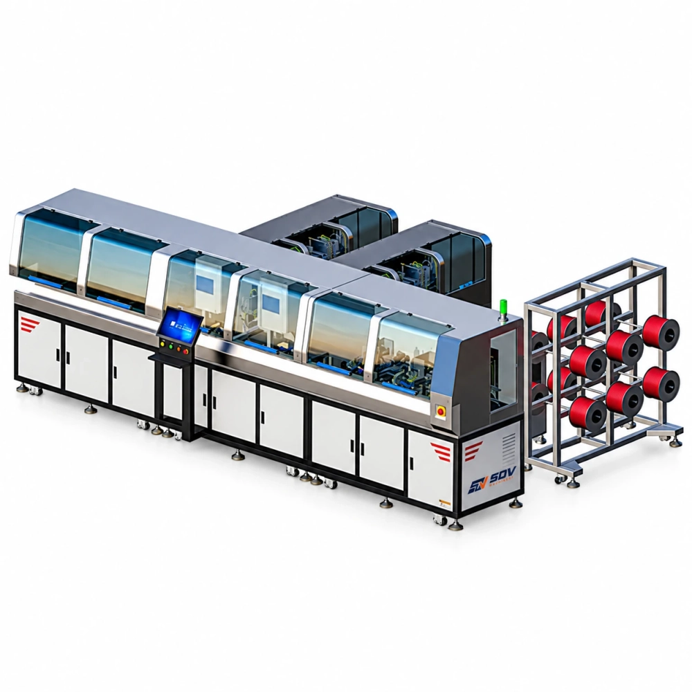 Полностью автоматическая вторичная линия производства SDV-EW-9910