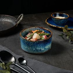 Салатник 330 мл d 11,4 см h5,7 см емкость для закусок Aqua Blue P.L. Proff Cuisine [6]