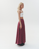 A-line Skirt Wine