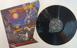 Винтажная виниловая пластинка LP Sacrament Testimony Of Apocalypse (UK 1990)