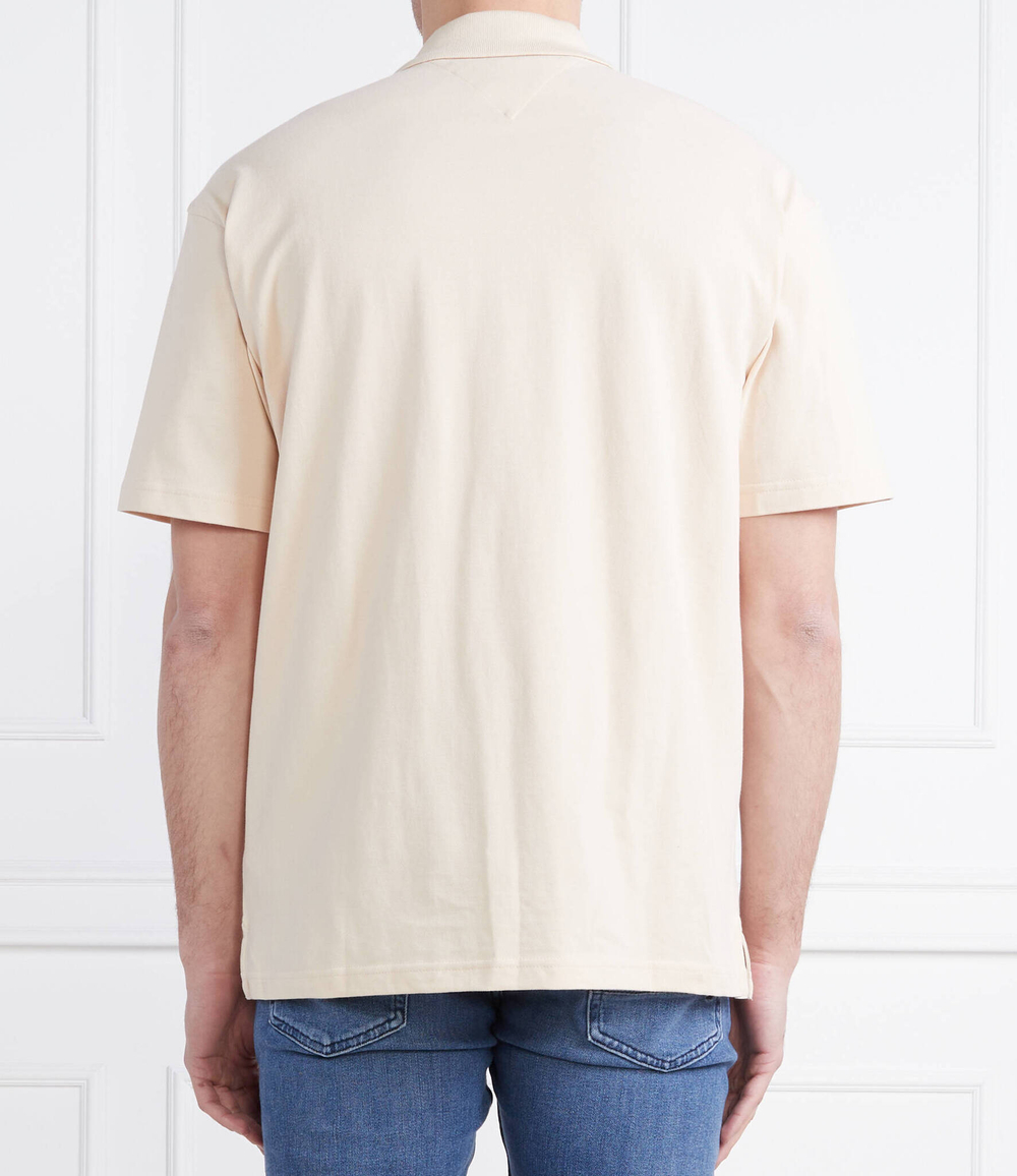 поло monogram placket archiv Tommy Hilfiger - бежевый(MW0MW30785)