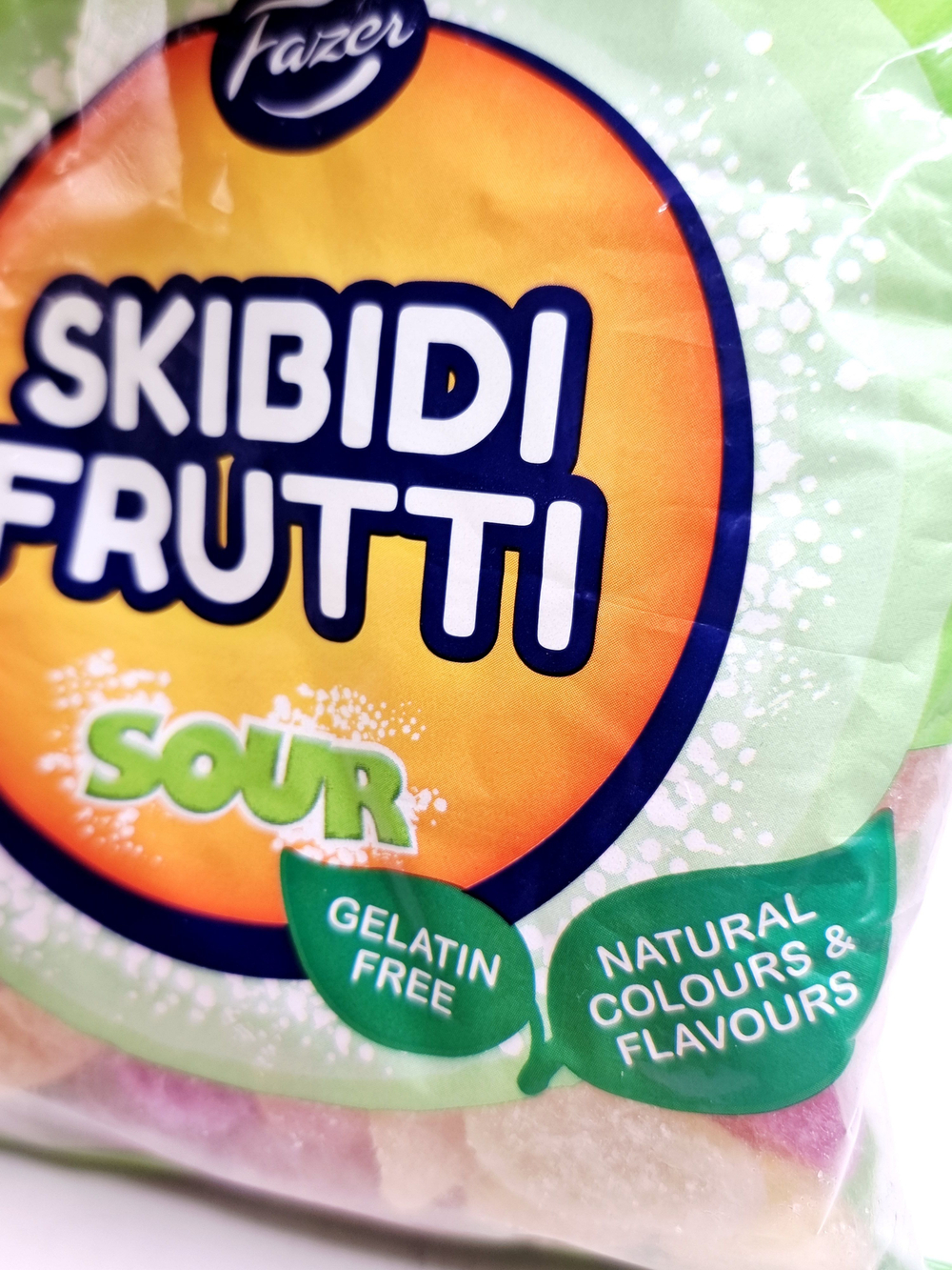 Конфеты Fazer Tutti Frutti Sour 180 г (Из Финляндии)