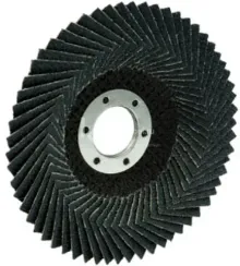 Лепестковый торцевой круг Karnasch Ø125х22,2 мм, Р80, ZIRCONIUM FlexElast Karnasch, артикул 12.1040.125.080