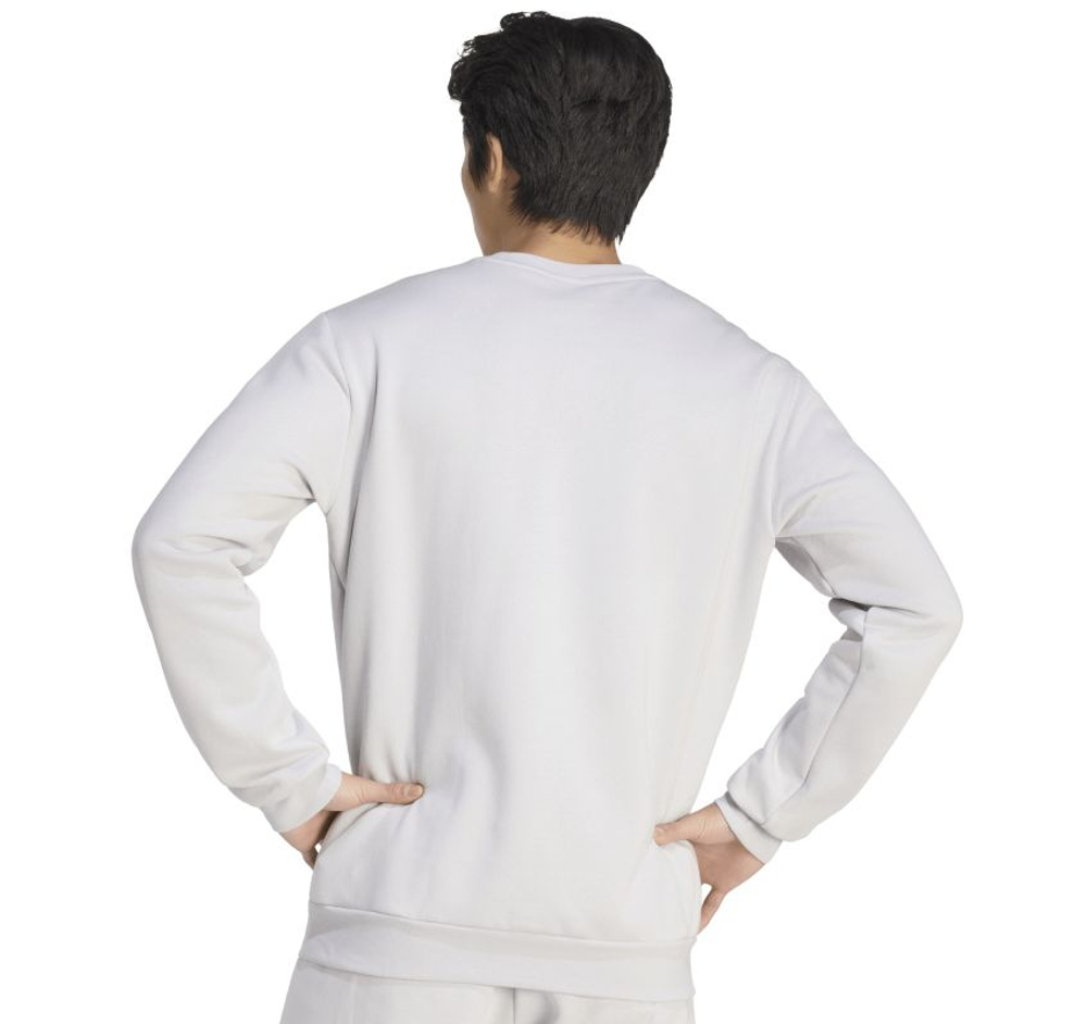 Куртка теннисная Adidas Entrada 26 Sweat - grey/white