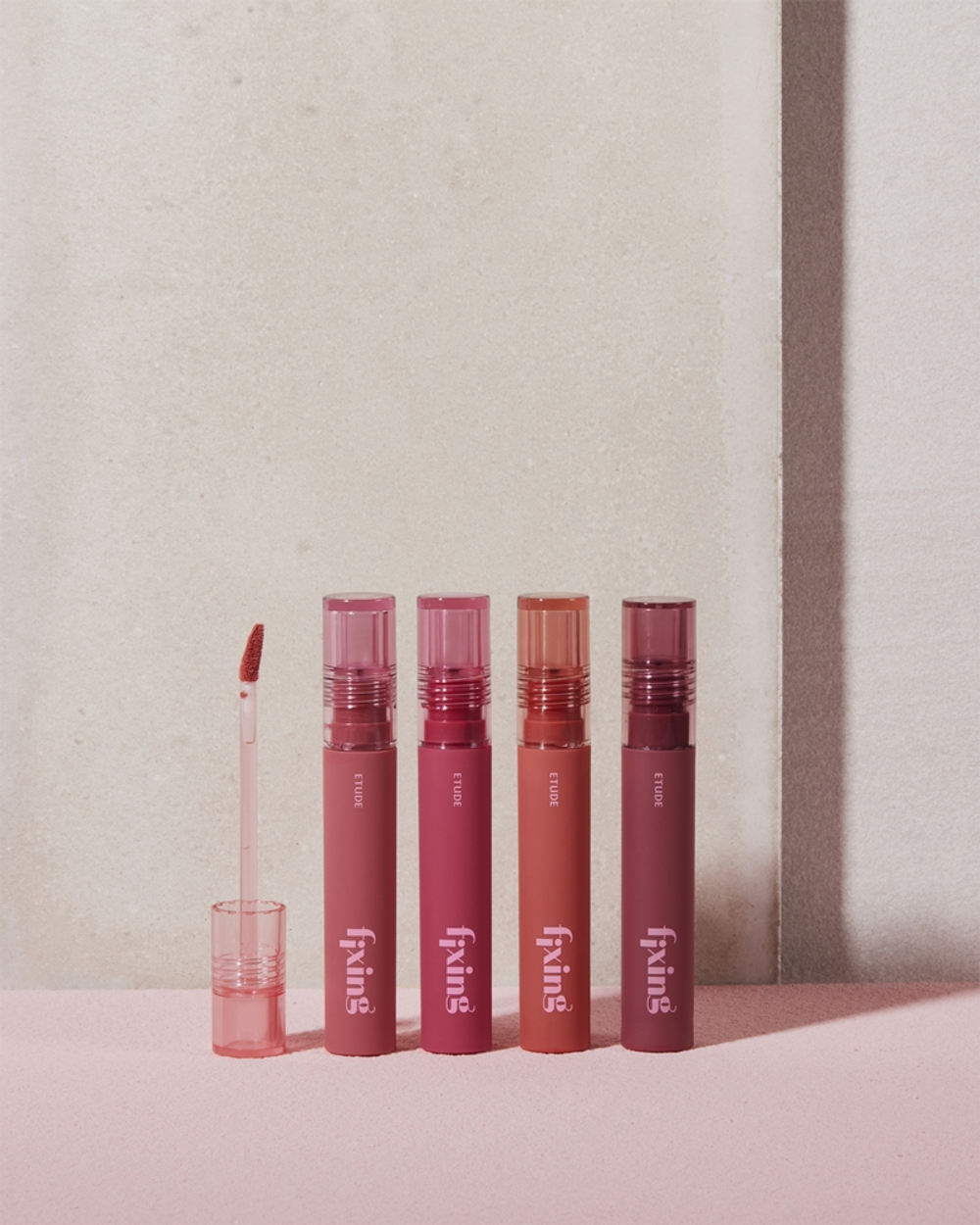 ETUDE Fixing Tint - стойкая помада с матовым эффектом оттенок #11 Rose Blending, 4 g