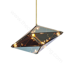 Pendant design lamp  Maxhedron Horizontal by Bec Brittain (Smoky)